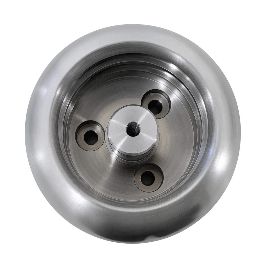 Machined aluminium GIS housing