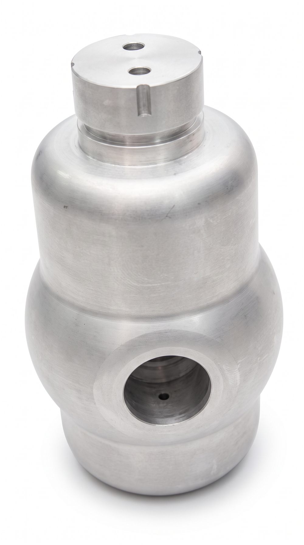 Aluminium GIS component with silver plating
