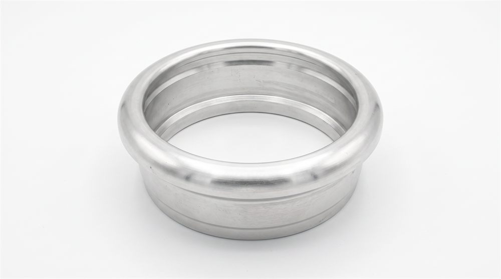 Machined aluminium ring with internal profile